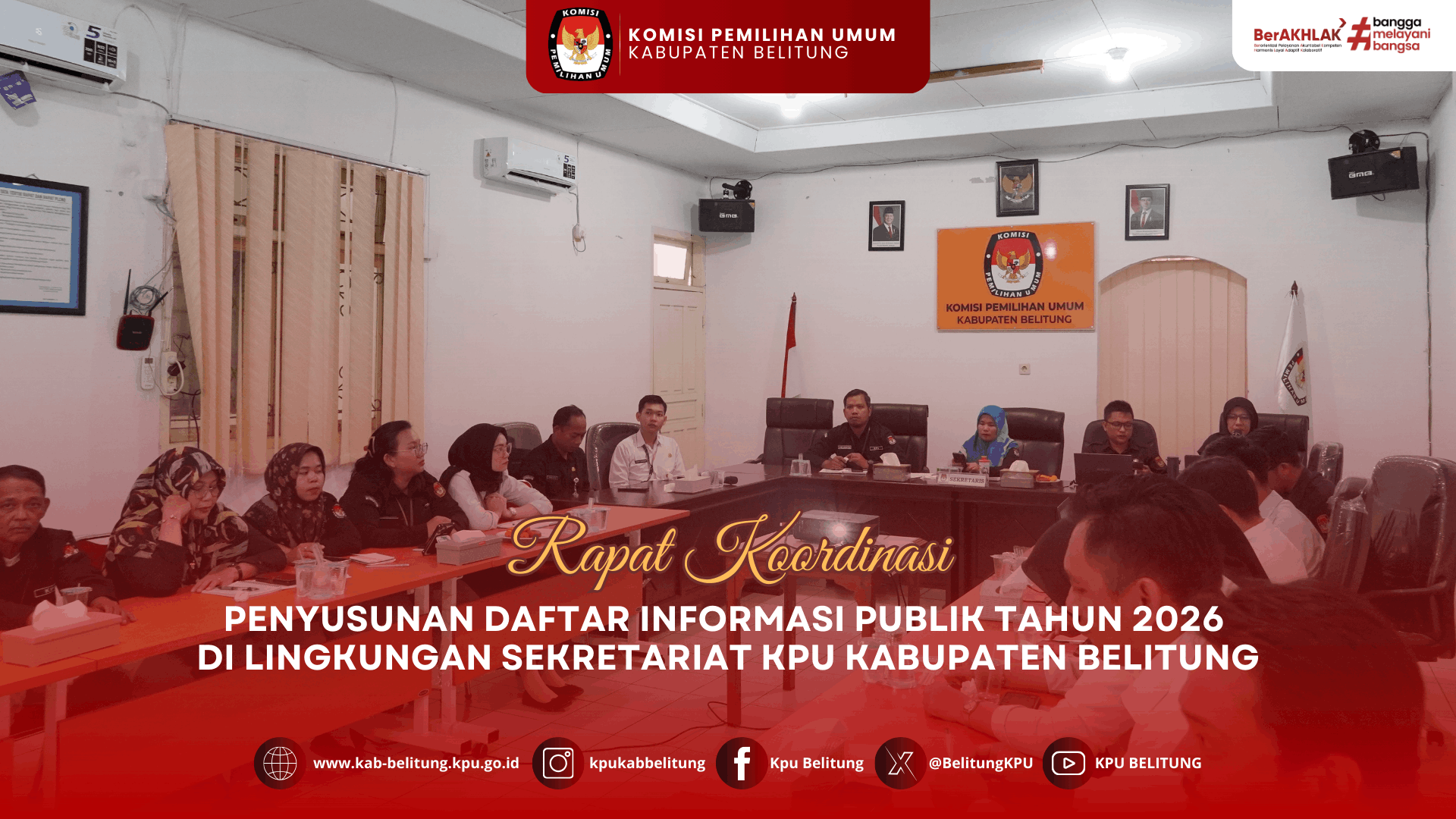 Rapat Koordinasi Penyusunan Daftar Informasi Publik Tahun 2025